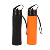 W250 Portable Silicone BPA Free Drinking Sport Water Bottle With Custom Logo