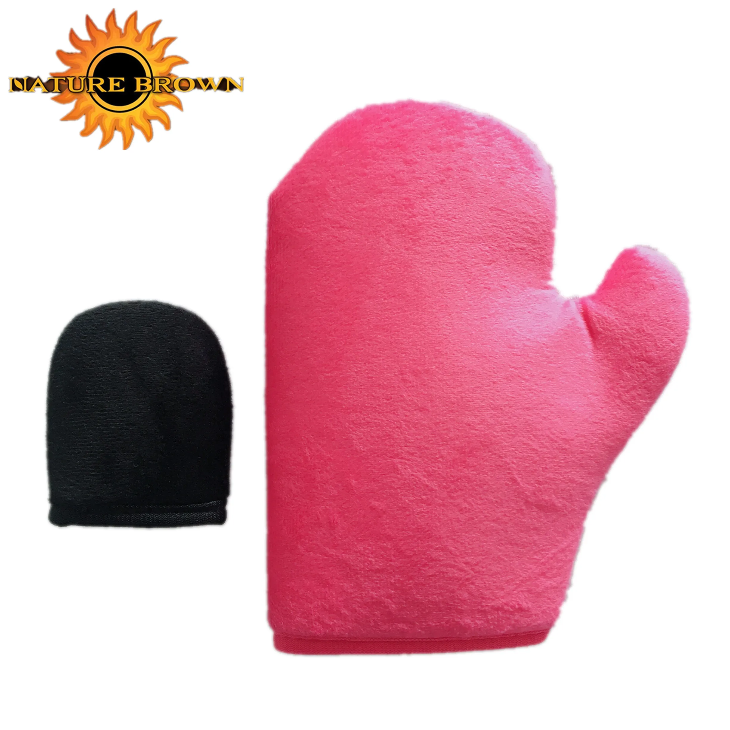 
Hot sales high quality double sided tanning glove 