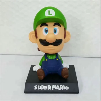Super Mario Bros Action Figure Move Head Car Decoration Buy