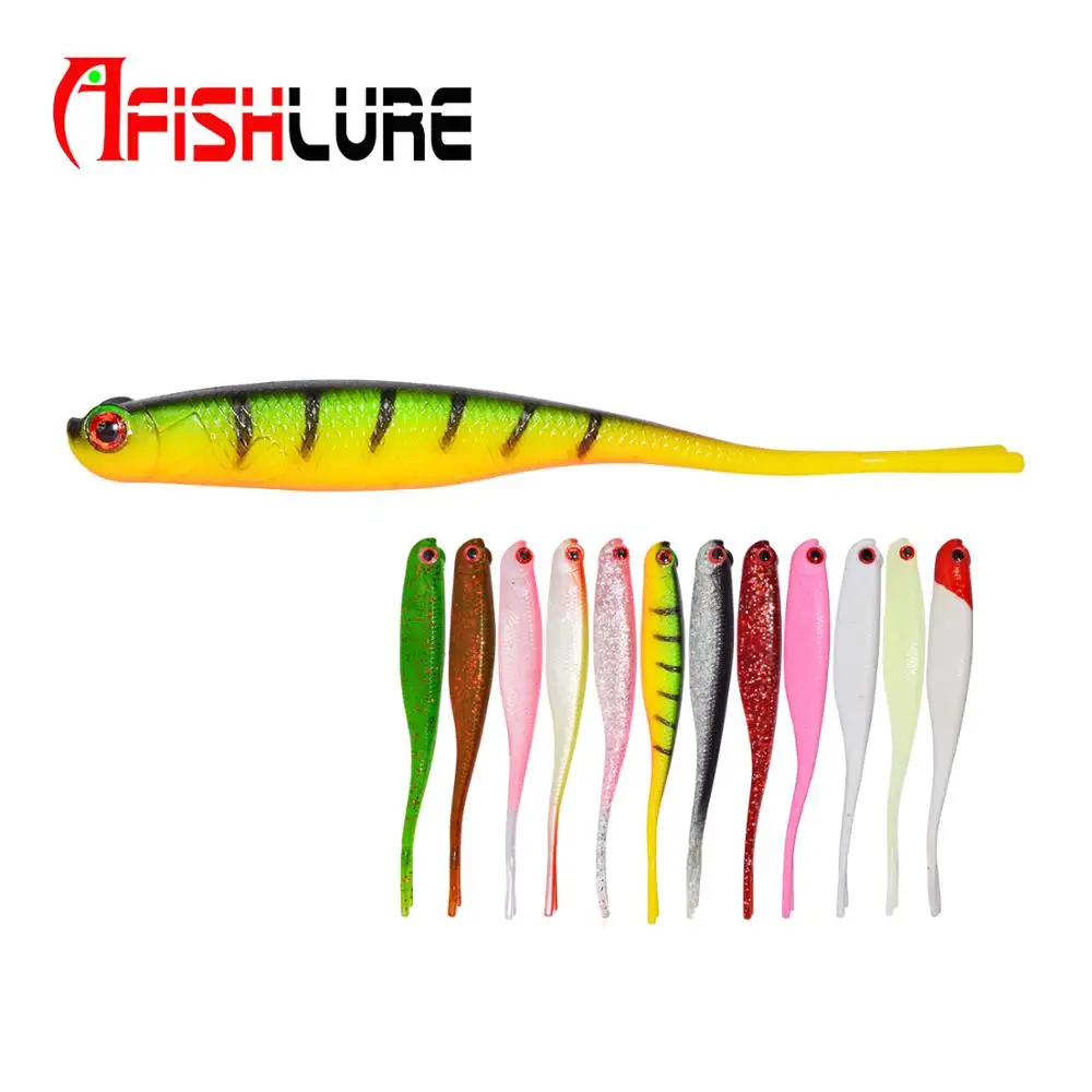 

Manufacturer Long Forked Tail 115mm 7g AR42 soft bait, Various color