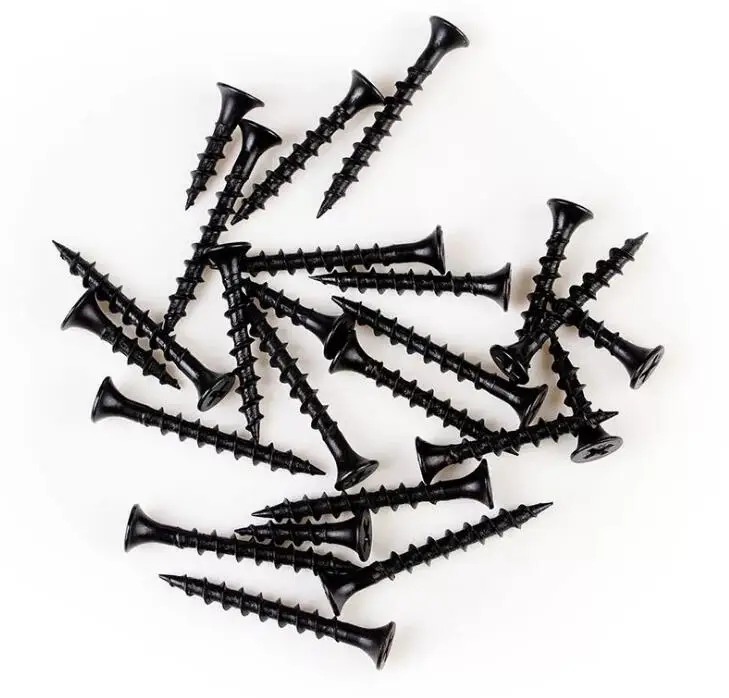 
Manufacturers direct flat head cross countersunk head self - tapping fast tooth coarse screw carbon fiber screw 