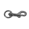 custom strong dog collar metal buckle durable zinc alloy snap hook swivel dog leash hook for sale
