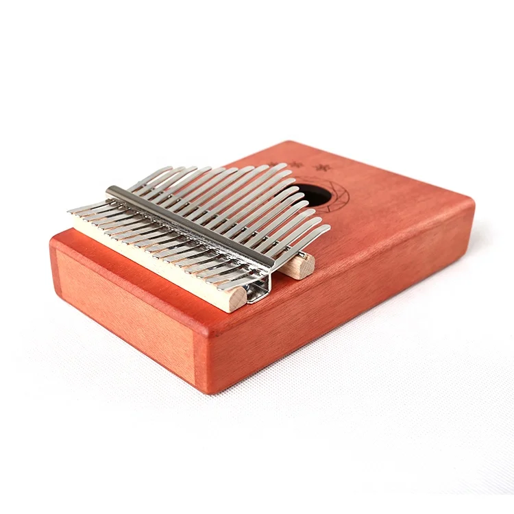 
Customized Ethereal Sound Kalimba 17 keys Thumb Piano 