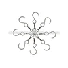 Rotator Hooks for Hanging Wind Spinners Plants Basket Birdcage and Spinner Tail