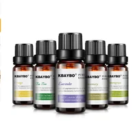 

Essential oils for aromatherapy diffusers lavender tea tree lemongrass tea tree rosemary Orange oil 6pcs/ box
