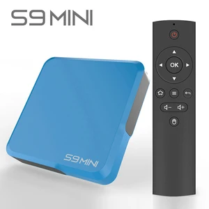 Colorful blue box tv satellite receiver best iptv set top box support miracast android tv box