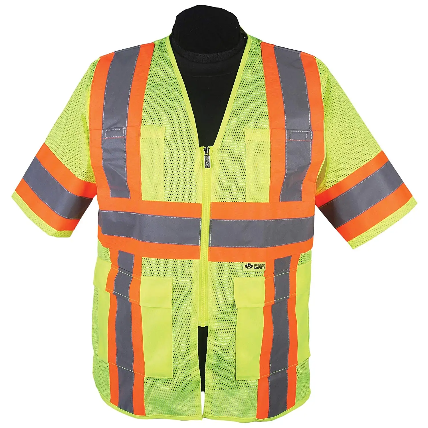 hi viz cycle vest