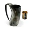 Viking Bar Mug Real Horn Mug Beer Tankard Viking Horn With Shot Glass