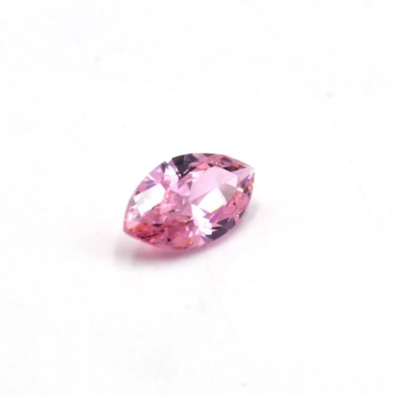 

Thriving Gems Brilliant Cut Marquise Loose Gemstone Zircon Synthetic CZ Stone