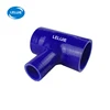 4 Ply Polyester Reinforced Blue T Piece Silicone Hose