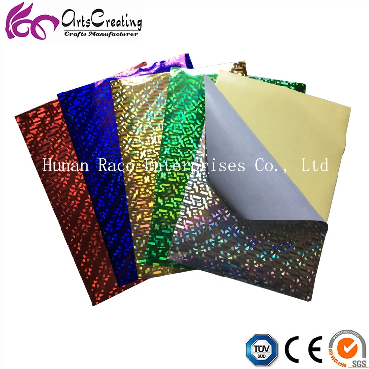 Holographic Self-adhesive Paper A4 Size - Buy Holographic Wrapping ...
