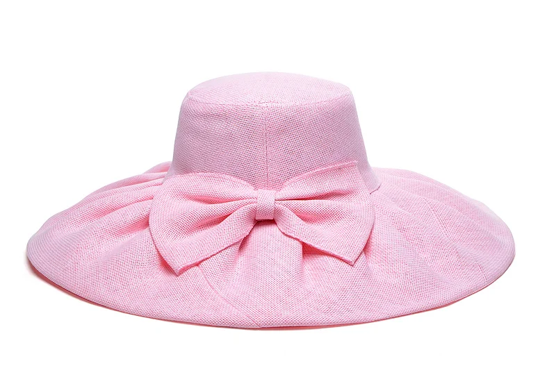 pink summer hat