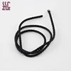 Decorative round shape leather material braided rope,braided rope for bracelets