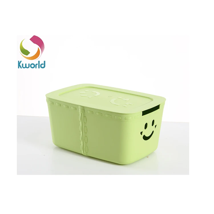 low plastic storage box