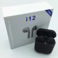 

Fast delivery TWS wireless earbuds I12 newest version no noise true stereo earbuds TWS I12