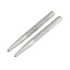 2pcs Metal Eyelet handwork Center Punch Tool Set for Finishing Eyelets Binder Screw Installation Tool Leather Craft Tool