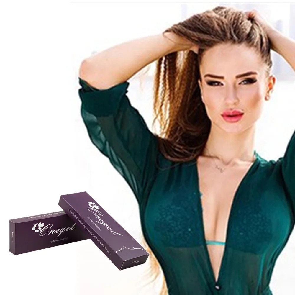 

10 cc Hyaluronic Acid Dermal Filler 50ml Boob Injections, Transparent