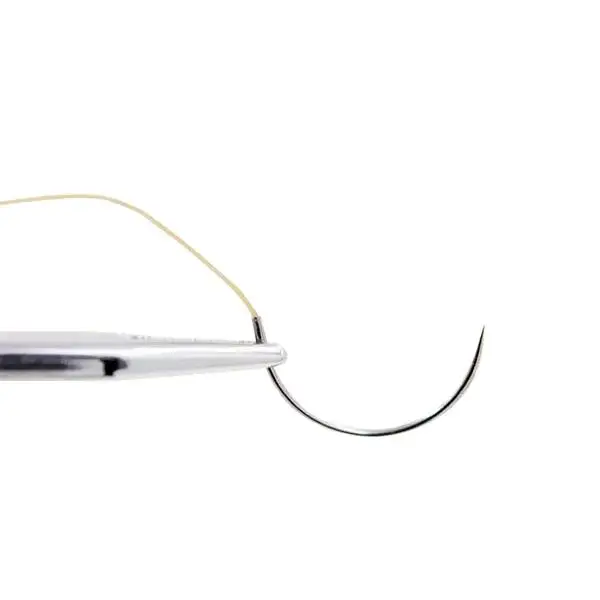 
High Quality Stainless Steel Medical Sterile Surgical Suture Needle with Low Price 