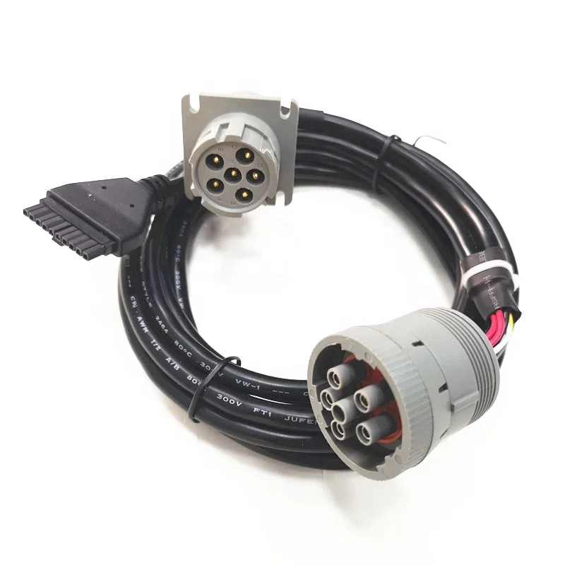 Edgar MultiFunction J1939 Obd2 ObdIi 6 Pin Wiring Harness Truck for