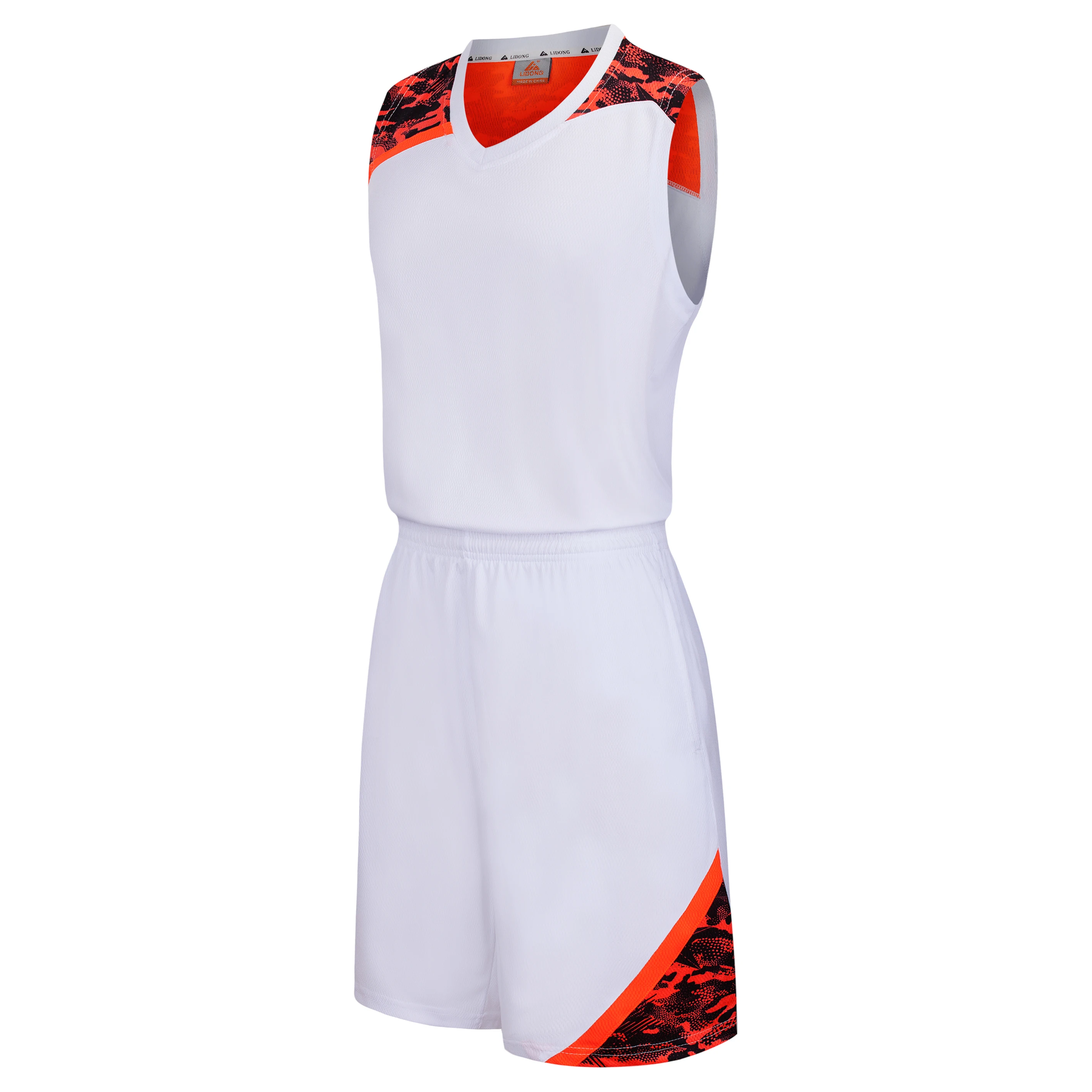 100 Polyester Hot Sale Fashion Latest Basketball Blank Jersey