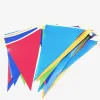 Multi Coloured Bunting Best Selling Pennant String Flags For Blue and White Bunting