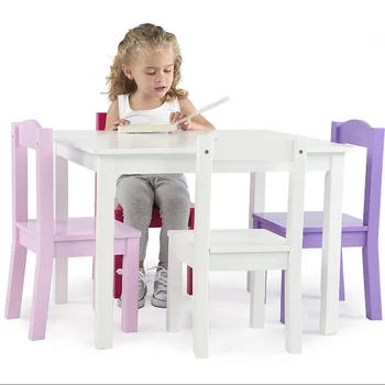 childrens table 4 chairs
