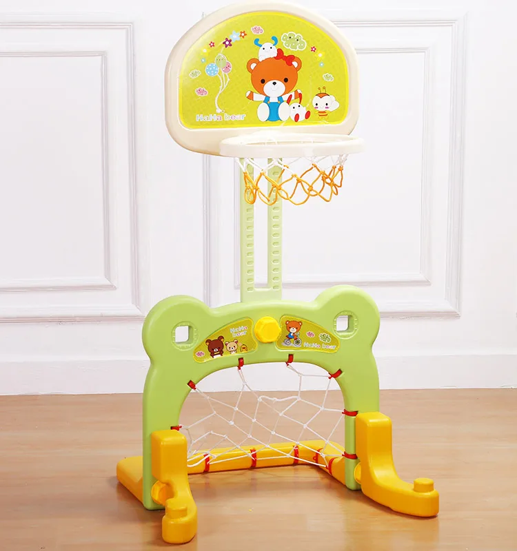 Plastic Children's Indoor Basketball Hoop Stand for Babies Over 3 Years Old factory