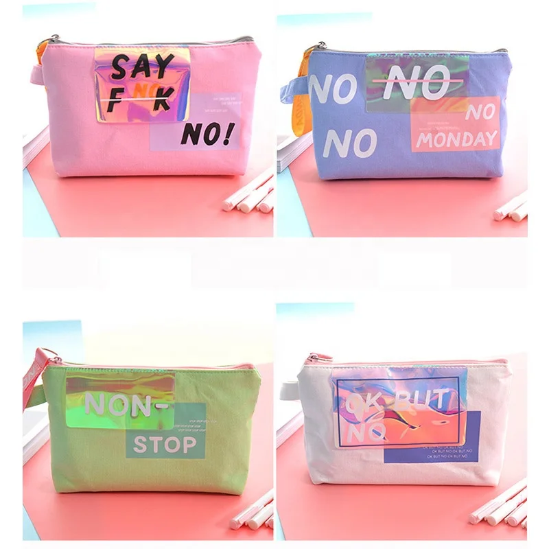 cute clear makeup bag