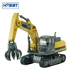 2.4G Hobbyengine Model Vintage Rc Crane Grabber On Big Scale Yellow Metallic Painting