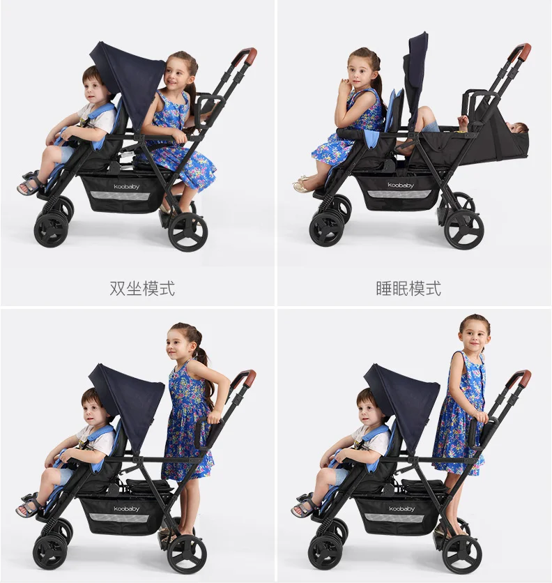 european double stroller