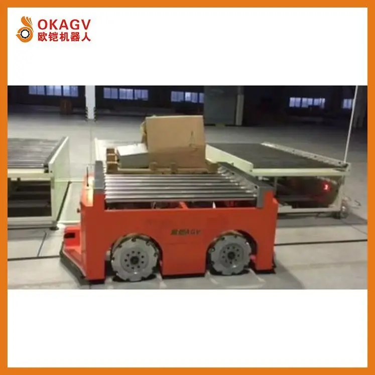 Customized Heavy Duty Load Transfer Roller Conveyor Industrial AGV