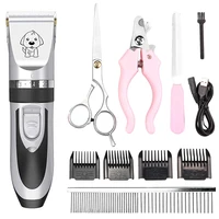 

Low Noise Rechargeable and Plug in Dog hair trimmer for thick hair