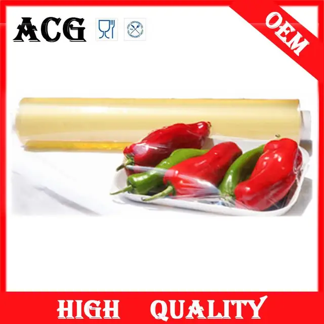 household plastic wrap cling film for food for food