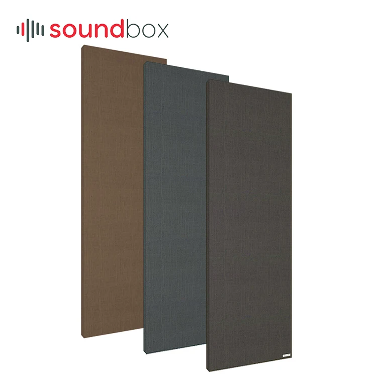 Fabric Cloth Acoustic Sound Fabric Panel For Walls In Conference Room