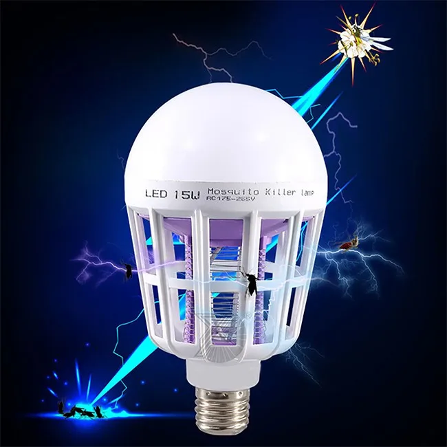 E27 15w Electronic Mosquito Repellent Lamp Mosquito Killer Bulb - Buy ...