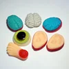 Bulk Halloween funny human organ skull ear halal soft candy