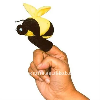 bee finger puppet