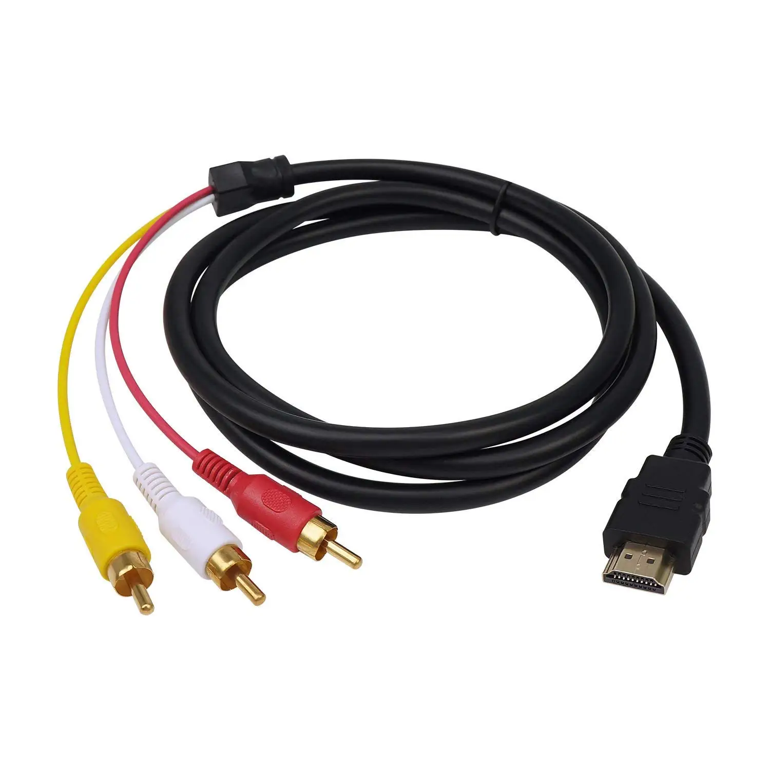 Hdmi rca. Переходник 3rca-HDMI Mini. Кабель HDMI to 3rca 1.5 м. Кабель HDMI RCA тюльпан 6. HDMI до 3 RGB RCA.