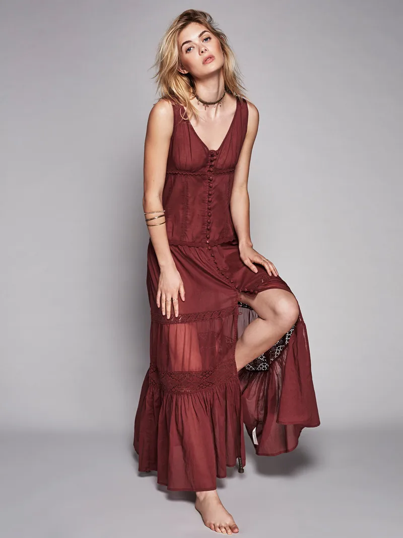 Woman Dress Summer 2019 Sleeveless Maxi Sexy Casual Dresses Women Lady