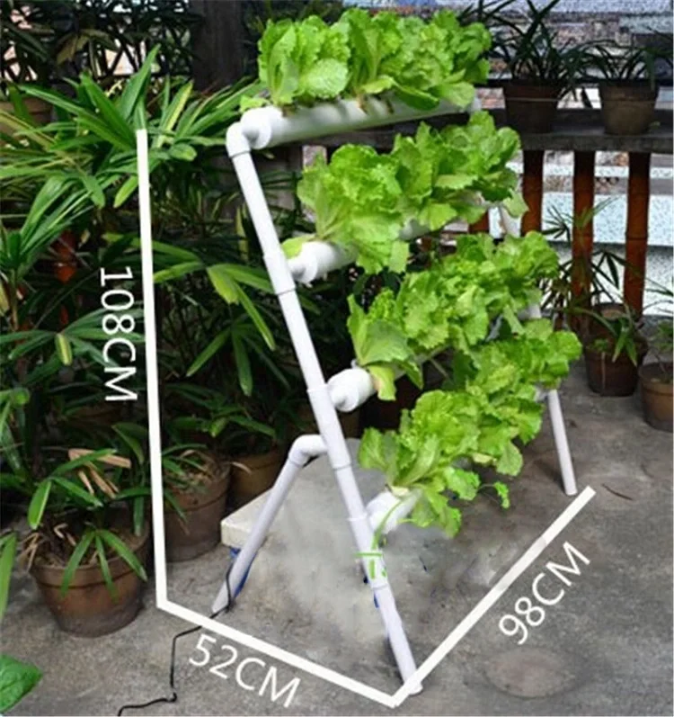 Single Indoor Small Size Hydroponic System Buy One Side Hydroponic