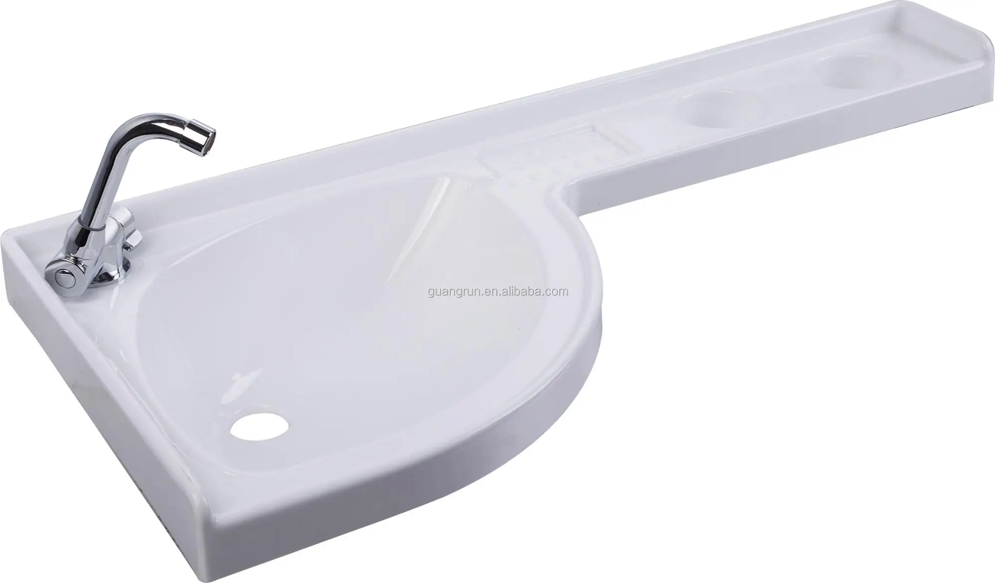 New Product Rv Abs Plastic Corner Sink Coating With Acrylic Gr-y830l/r ...