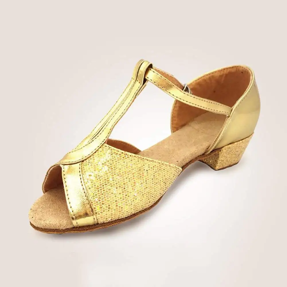 gold and silver evening shoes