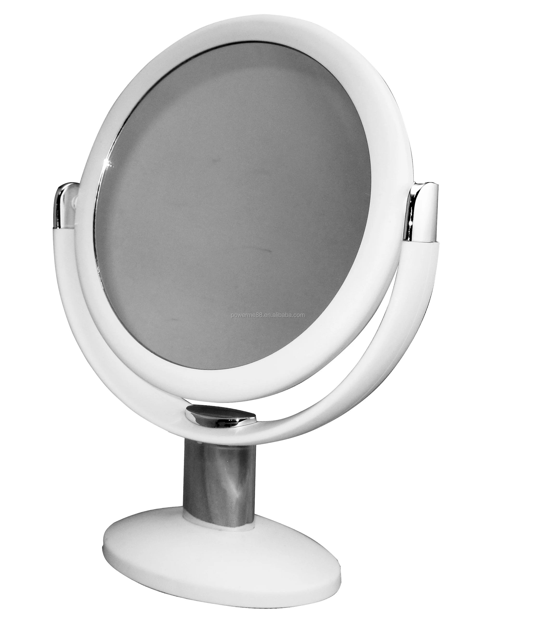 Fashion Fancy Tabletop Plastic Vanity Mirror Desktop Makeup Mirror