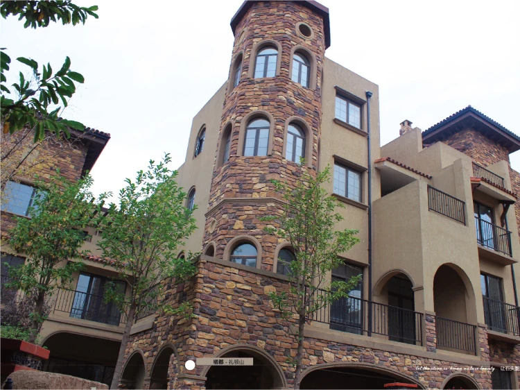 GB-N07 faux cement stone natural look wall cover