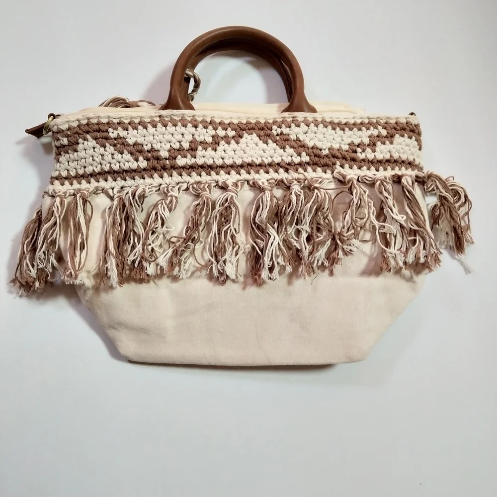 

sample purchase girl canvas handbag, Beige