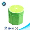 Simulation Fruit Storage Box Home House Decorative Wholesale Cotton Storage Containers Folding Inflatable Stool