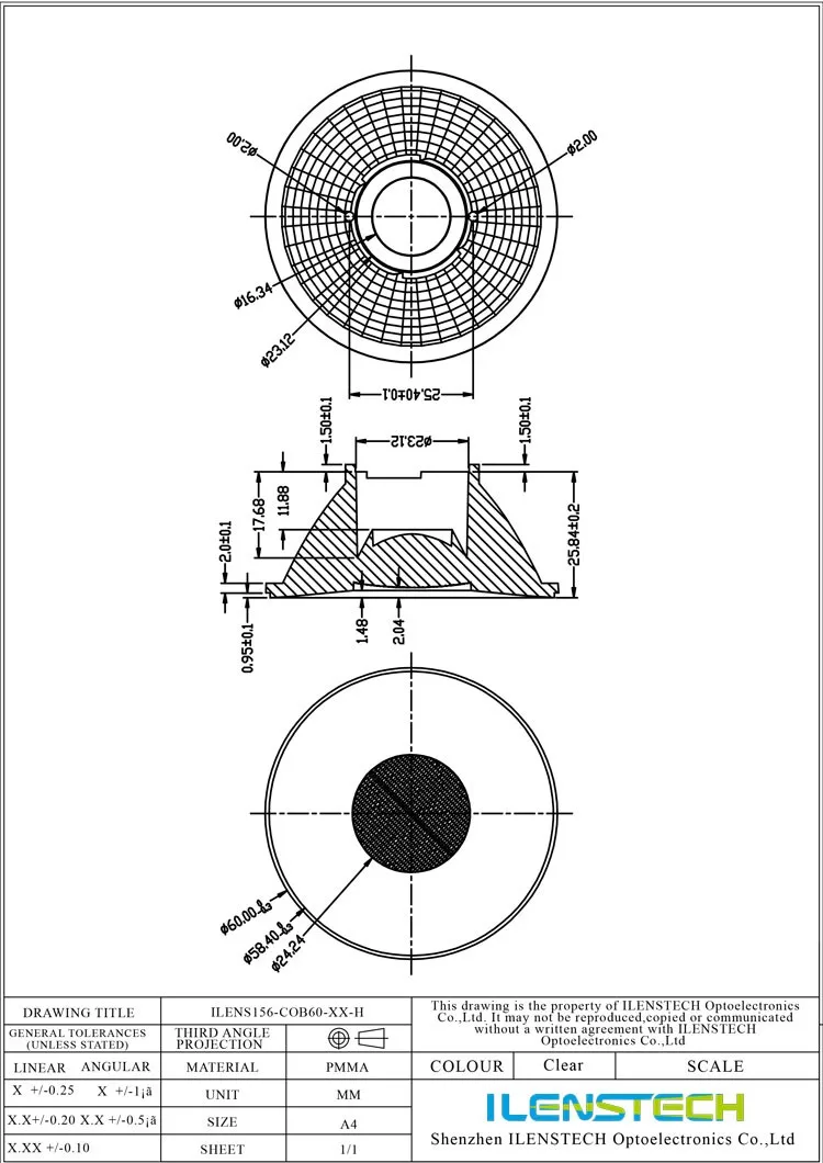 ILENS156-COB60-XX-H-2