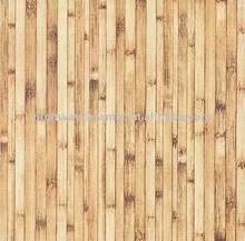 Rustic Bamboo Look Ceramic Floor Tiles Designs 30x30 Mm 