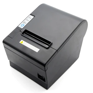 pos printer 80mm thermal  receipt printer with auto cutter usb/ parallel/Ethernet port support wall hanging
