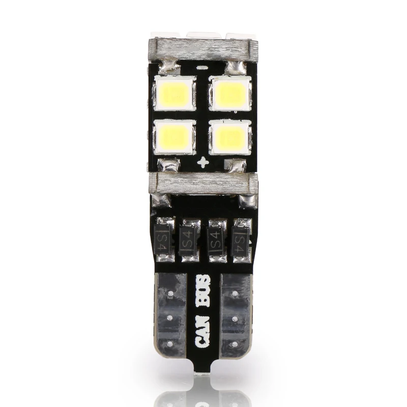 CST LED Auto Light T10 11SMD 2835 SAMSUNG CHIPS 12V 1.2W 140LM Universal Car Led Interior Width Reading Lamp